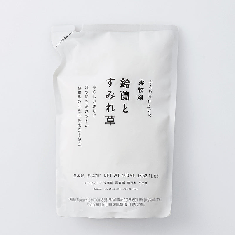 柔軟剤（鈴蘭とすみれ草）４００ｍＬ ダイソー(DAISO)