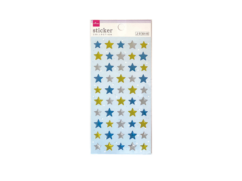 ステッカー（エポキシメタリックスター） ダイソー(DAISO)