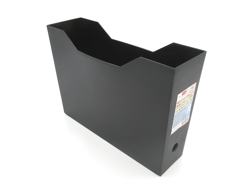 エコファイルボックス（Ａ４、ブラック） ダイソー(DAISO)