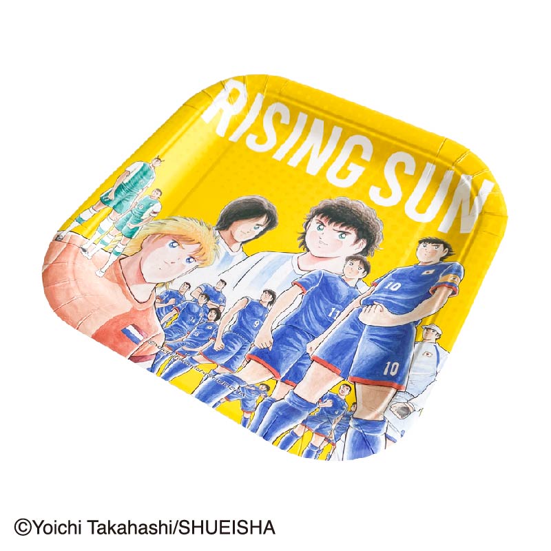 紙皿（キャプテン翼、スクエア、５枚） ダイソー(DAISO)