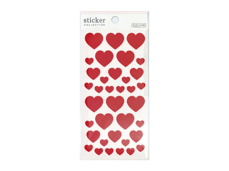 ステッカー（フェルトハート） ダイソー(DAISO)