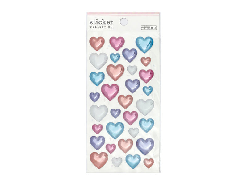 ステッカー（ハートバルーン） ダイソー(DAISO)