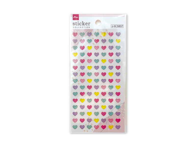 ステッカー（ハートドロップ） ダイソー(DAISO)