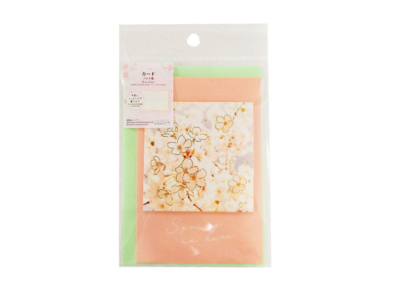 さくらカード（立体、さくらフォト風） ダイソー(DAISO)