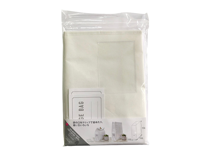 不織布仕切りバッグ（白） ダイソー(DAISO)