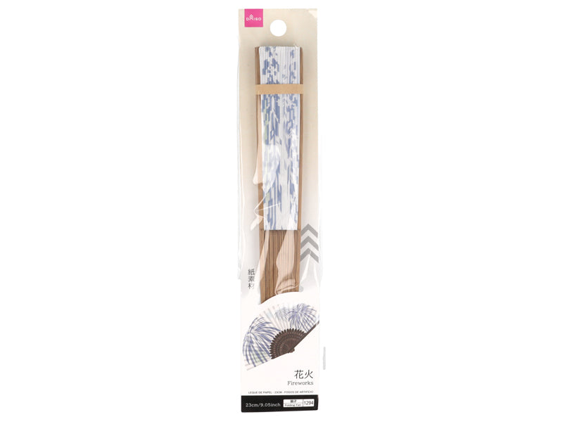紙扇子（花火） ダイソー(DAISO)
