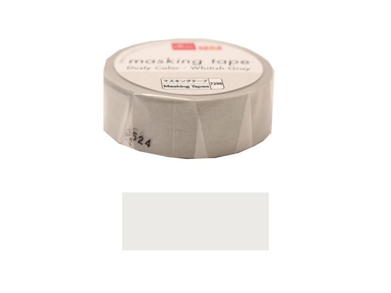 マスキングテープ（ｄｕｓｔｙ ｃｏｌｏｒ、ホワイトグレージュ） ダイソー(DAISO)