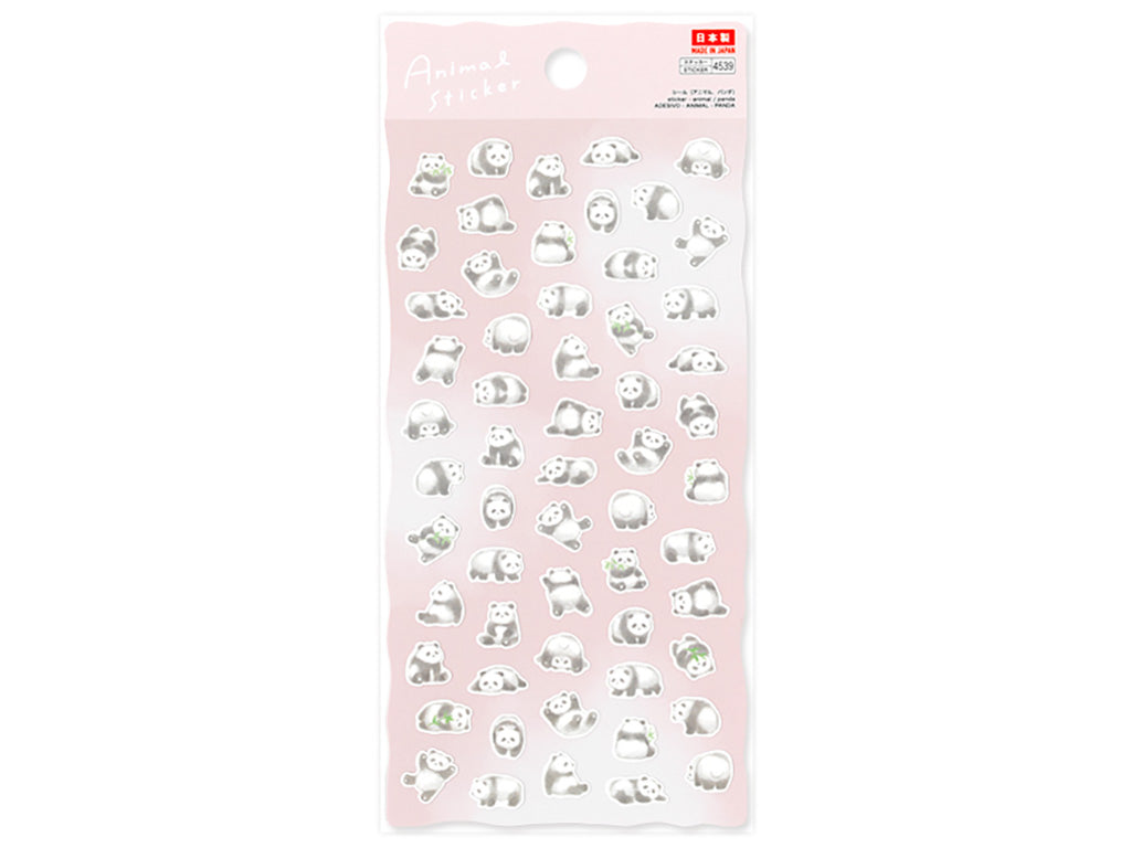 シール（アニマル、パンダ） ダイソー(DAISO)