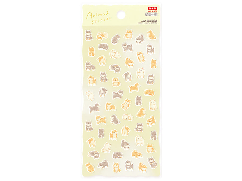 シール（アニマル、しばいぬ） ダイソー(DAISO)