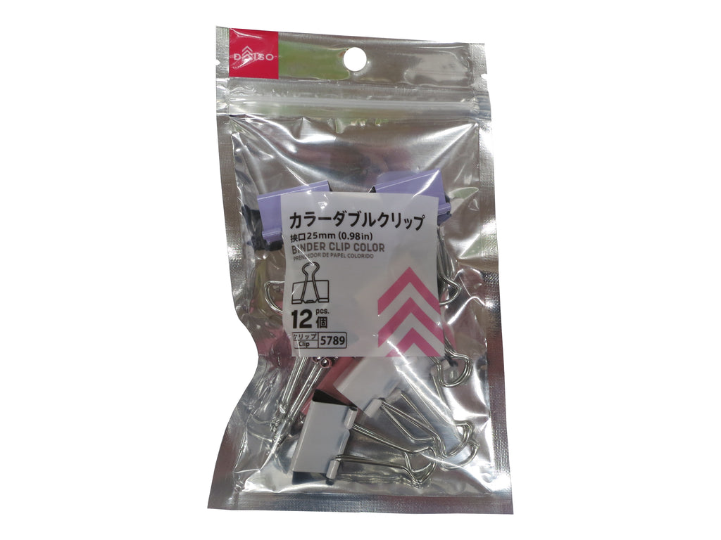 カラーダブルクリップ ダイソー(DAISO)