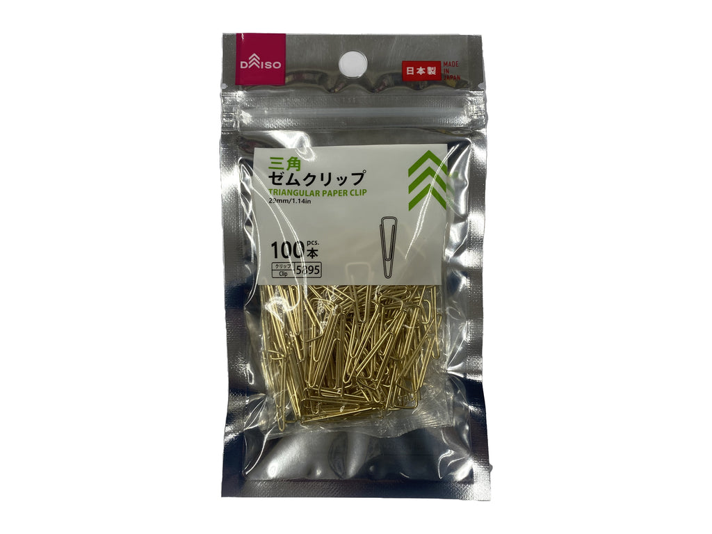 三角ゼムクリップ ダイソー(DAISO)