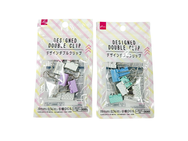 デザインダブルクリップ（８個） ダイソー(DAISO)