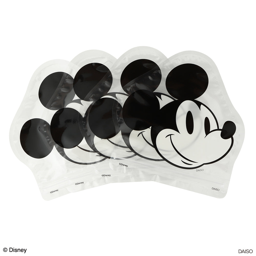 ダイカットジップバッグ（ミッキー／ミニー）ＣＮ、ＤＣ５ ダイソー(DAISO)