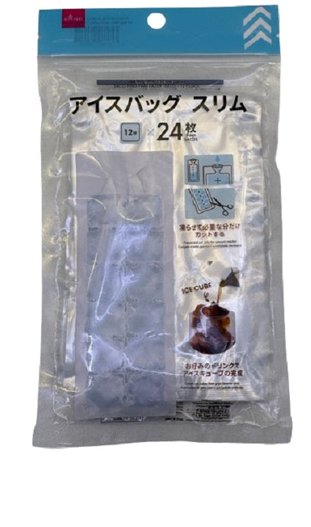 アイスバッグ スリム（１２球×２４枚、スクエア） ダイソー(DAISO)