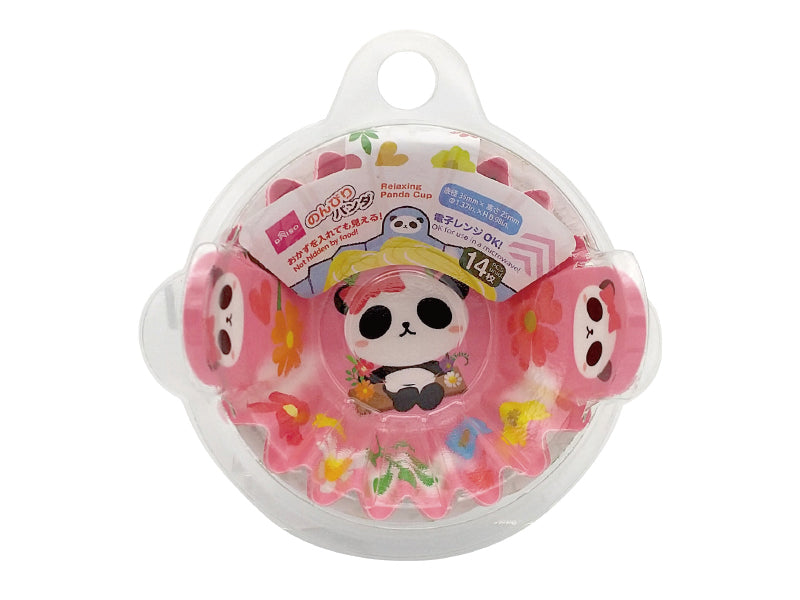 のんびりパンダカップ（丸型取っ手、１４枚） ダイソー(DAISO)