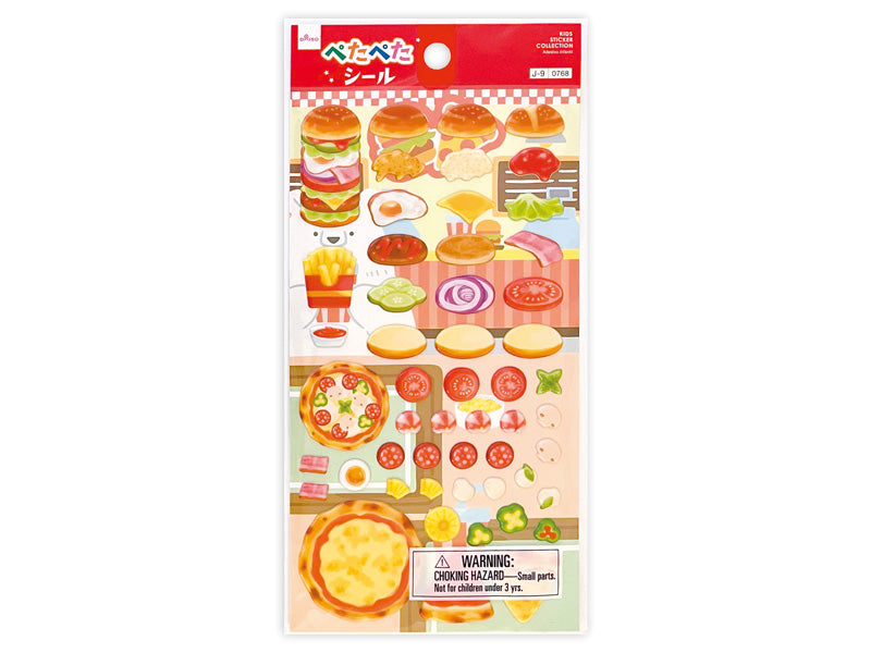 ステッカー７（１４、ファストフード） ダイソー(DAISO)