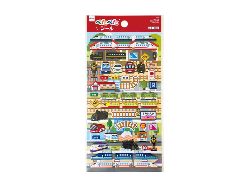 ステッカー７（５、でんしゃ） ダイソー(DAISO)