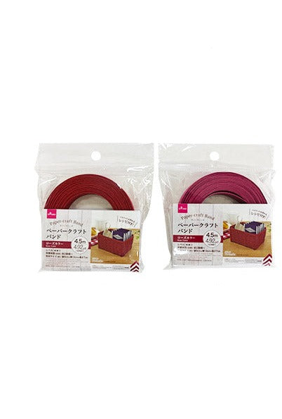 ペーパークラフトバンド（ローズカラー） ダイソー(DAISO)