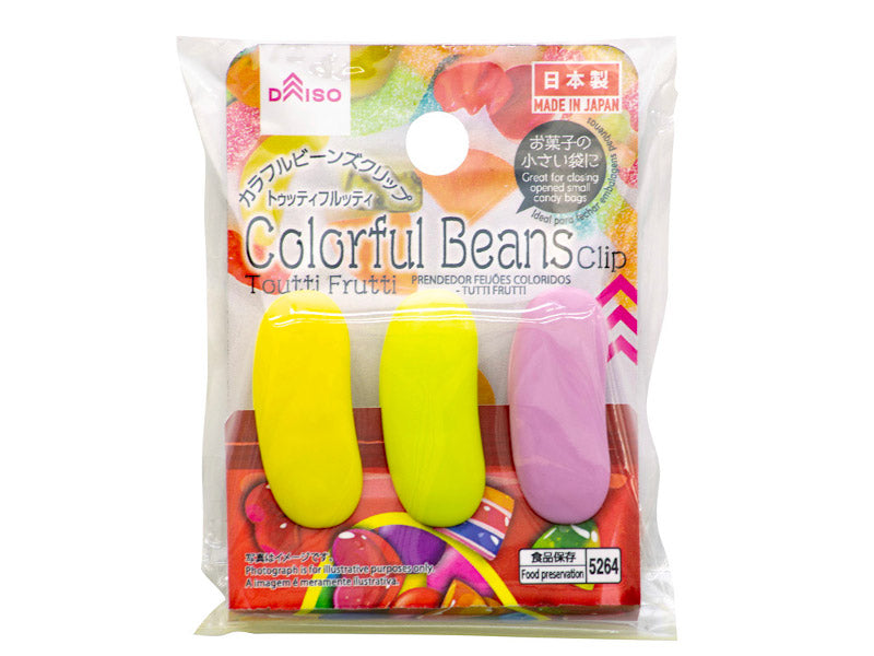カラフルビーンズクリップ（トゥッティフルッティ） ダイソー(DAISO)