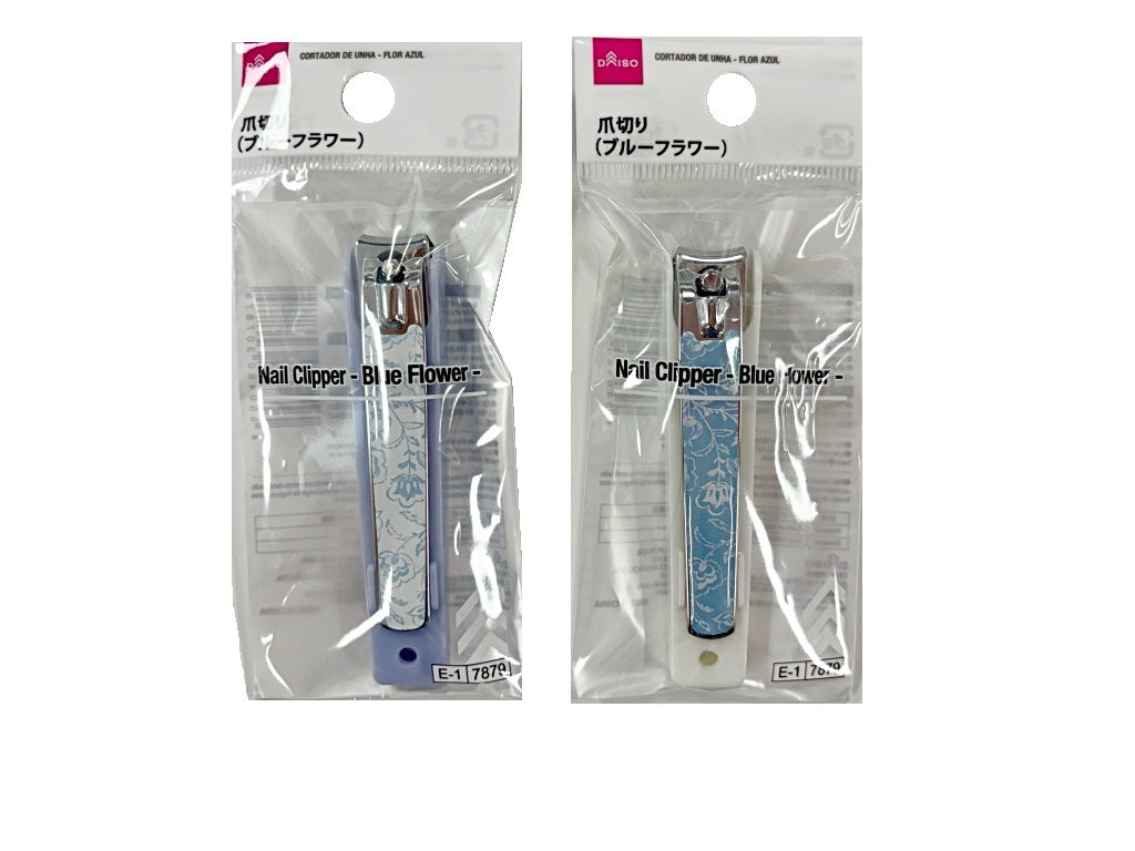 爪切り（ブルーフラワー） ダイソー(DAISO)