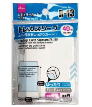 トレカスリーブ（Ｒ－１３、４０枚） ダイソー(DAISO)