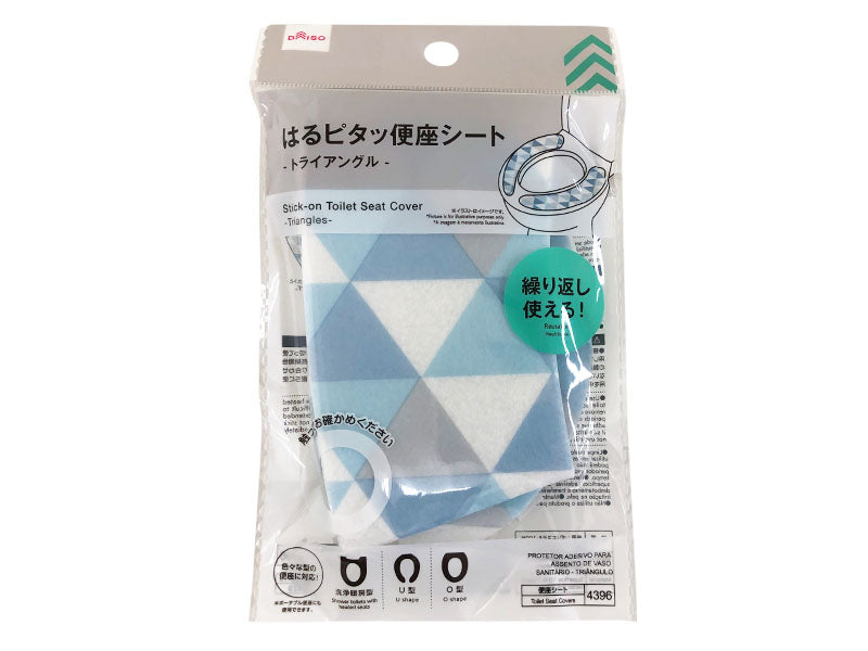 はるピタッ便座シート（トライアングル） ダイソー(DAISO)