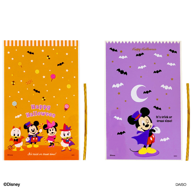 クリアバッグ、ハロウィンＣＤ（ミッキー＆フレンズ） ダイソー(DAISO)