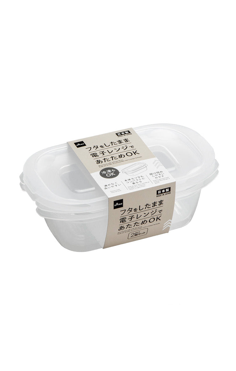 クレルパック（２個、クリア） ダイソー(DAISO)