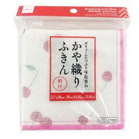 かや織りふきん（柄付） ダイソー(DAISO)