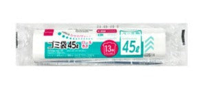 ロール巻きゴミ袋（半透明、１３枚） ダイソー(DAISO)