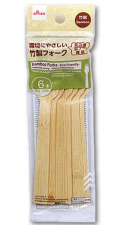 竹製フォーク（６本） ダイソー(DAISO)