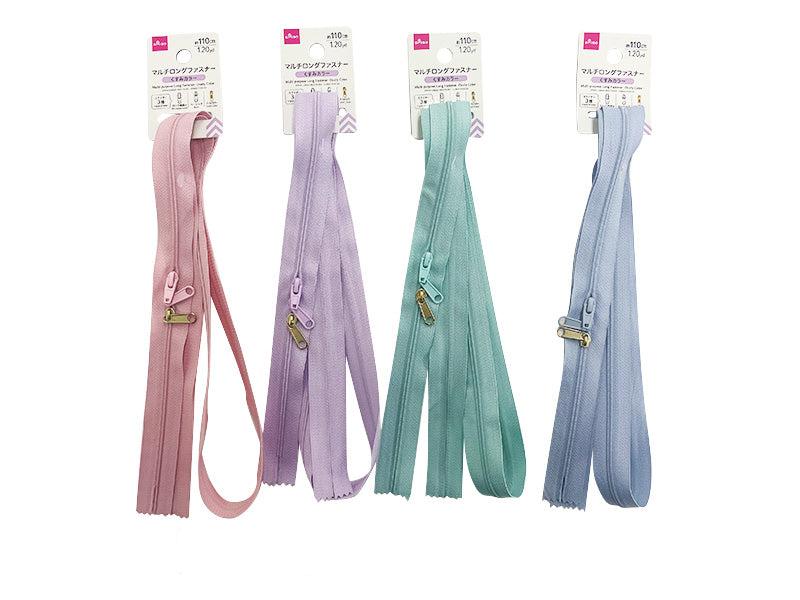 マルチロングファスナー（くすみカラー） ダイソー(DAISO)