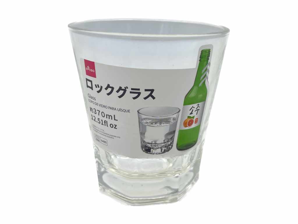 ロックグラス ダイソー(DAISO)